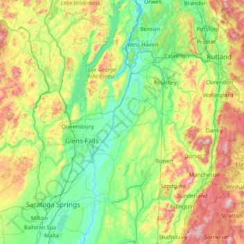 Washington County Topographic Map Washington County Topographic Map, Elevation, Relief