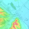 Sankt Peter topographic map, relief map, elevations map