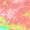Ömerli topographic map, elevation, relief
