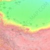 Hotan Prefecture topographic map, elevation, relief