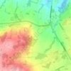 Ballindinas topographic map, relief map, elevations map