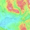 Terni topographic map, elevation, relief
