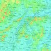 Nanjing City topographic map, elevation, relief