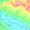 Fustiñana topographic map, elevation, relief