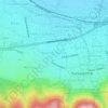 Merkez Efendi Mahallesi topographic map, elevation, relief