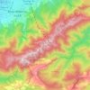 Chréa topographic map, relief map, elevations map