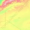 Oum el Assel topographic map, relief map, elevations map