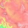 Navajo County topographic map, relief map, elevations map