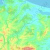 Kaynarca topographic map, elevation, relief