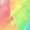 Milton topographic map, relief map, elevations map