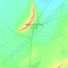 Mecheria topographic map, relief map, elevations map