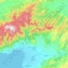 Edremit topographic map, elevation, relief