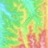 Mun topographic map, relief map, elevations map