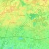 Oud-Turnhout topographic map, relief map, elevations map