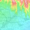 Verona topographic map, elevation, relief