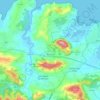 Arnuero topographic map, elevation, relief