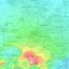 Giugliano in Campania topographic map, elevation, relief