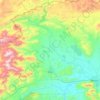 Afşin topographic map, elevation, relief