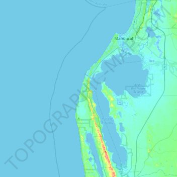 City Of Mandurah Mapping City Of Mandurah Topographic Map, Elevation, Relief