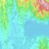 Kesthell topographic map, relief map, elevations map