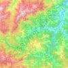 Camaleño topographic map, elevation, relief