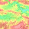 Guignen topographic map, relief map, elevations map