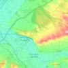 Giroussens topographic map, relief map, elevations map