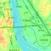 Guangdonglu Subdistrict topographic map, elevation, relief