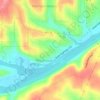 Rockaway Beach topographic map, elevation, relief