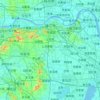 Zhenjiang topographic map, elevation, relief