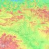 Navarra topographic map, elevation, relief
