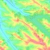 Belflou topographic map, relief map, elevations map