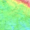 Plescop topographic map, relief map, elevations map
