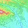 Sada topographic map, elevation, relief