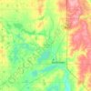 Codington County topographic map, elevation, relief
