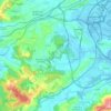 Camargo topographic map, elevation, relief
