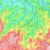 Abegondo topographic map, elevation, relief