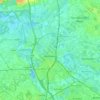 Malines topographic map, relief map, elevations map