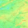 Geel topographic map, relief map, elevations map