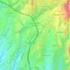 Rancho Santa Margarita topographic map, elevation, relief