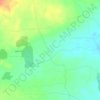 Poppyhill topographic map, elevation, relief