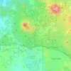 Parks topographic map, relief map, elevations map