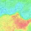 Casco Antiguo topographic map, elevation, relief