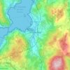 Redondela topographic map, elevation, relief