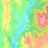 Boden topographic map, relief map, elevations map