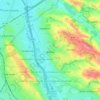 Balma topographic map, relief, elevation