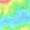 Letterkenny topographic map, elevation, relief