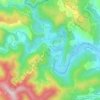 Peyremale topographic map, relief map, elevations map