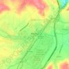Reinosa topographic map, elevation, relief