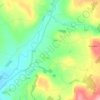 Muckalee topographic map, elevation, relief